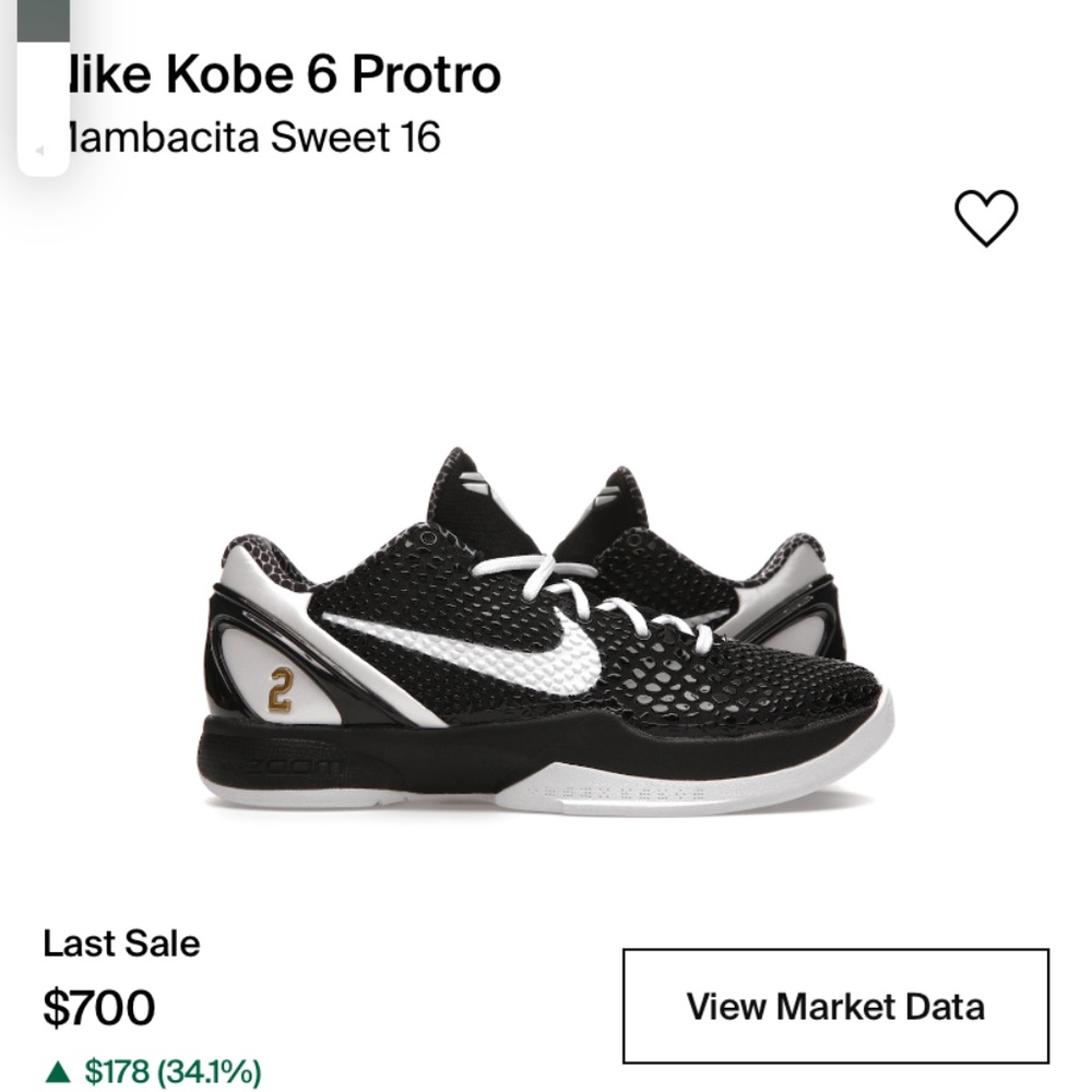 Nike Kobe 6 Protro Mambasitas Sweet 16